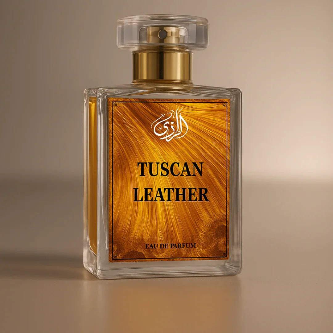 Tuscan Leather Perfume for Men – Rich Leather Woody Fragrance - Al-Razi