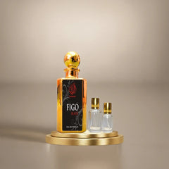Figo Black Attar for Men – Woody Aromatic Arabic Attar - Al-Razi
