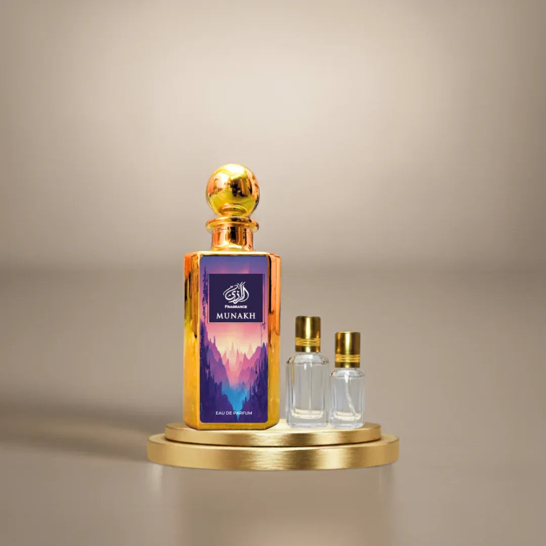 Munakh Attar for Men – Fresh Citrus Aromatic Arabic Attar - Al-Razi