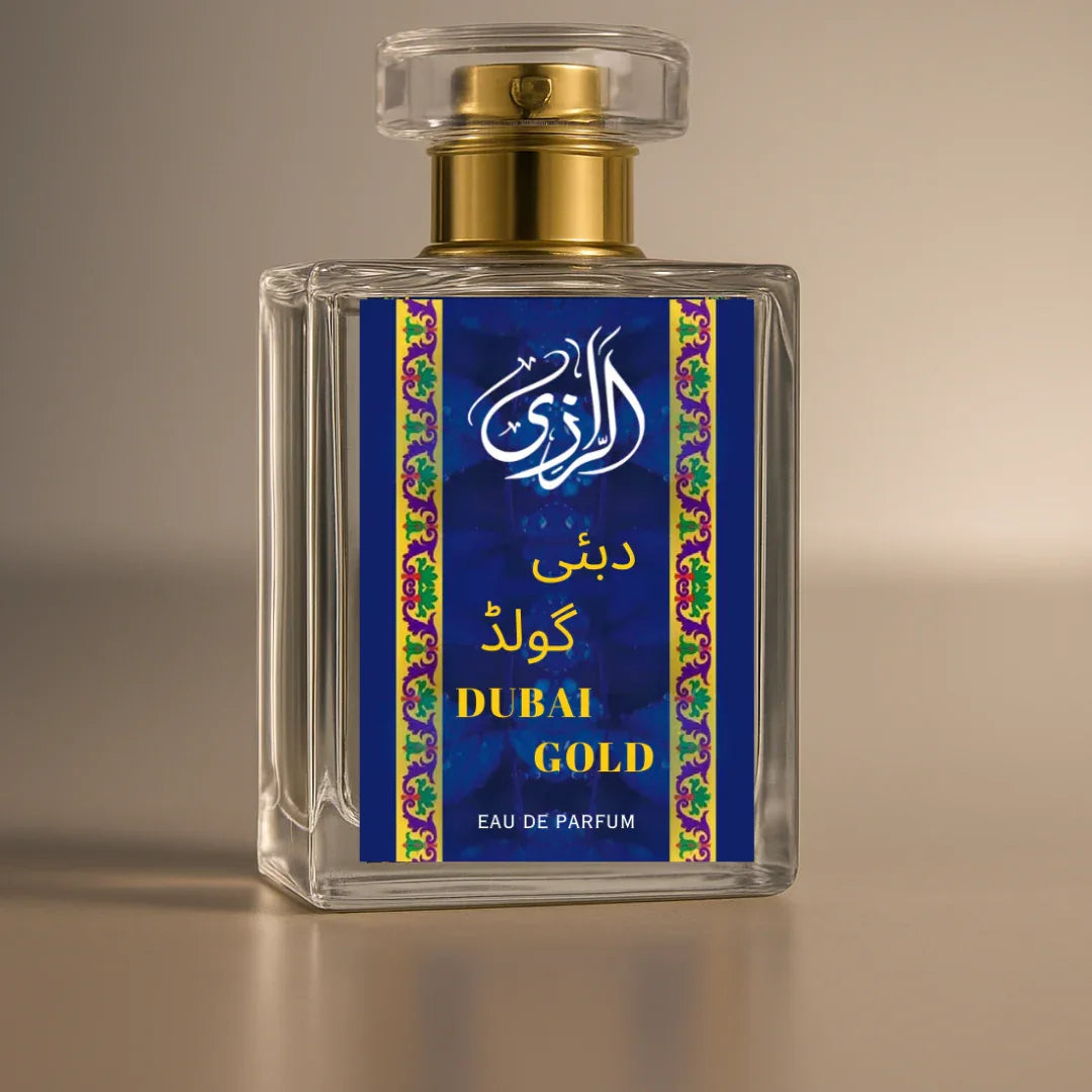 Dubai Gold Perfume – Oriental Sweet Arabic Fragrance - Al-Razi