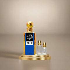 Blue Attar for Men – Fresh Aquatic Woody Arabic Attar - Al-Razi