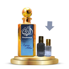 Aqua Blue Attar for Men – Fresh Aquatic Arabic Attar - Al-Razi
