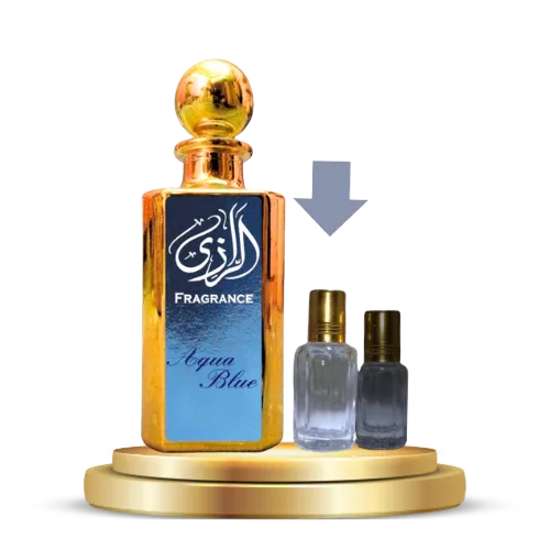 Aqua Blue Attar for Men – Fresh Aquatic Arabic Attar - Al-Razi