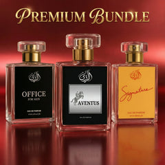 Premium Bundle 1 – Office Men, Aventus & Signature Perfume Set - Al-Razi