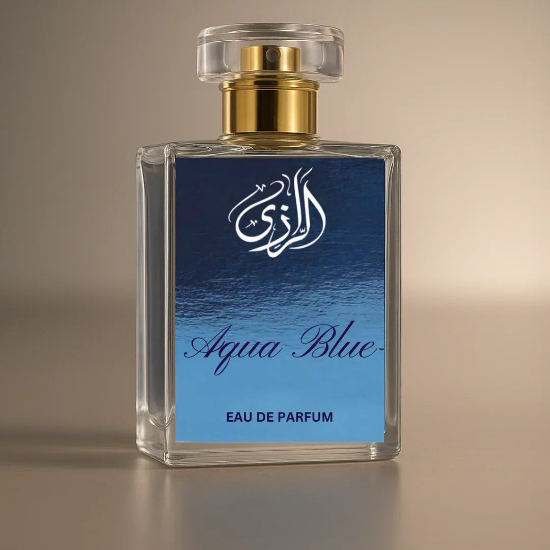 Aqua Blue perfume bottle – best Cool Water alternative for men in Pakistan, fresh aquatic fragrance 50ml