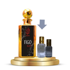 Figo Black Attar for Men – Woody Aromatic Arabic Attar - Al-Razi