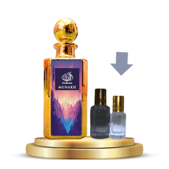 Munakh Attar for Men – Fresh Citrus Aromatic Arabic Attar - Al-Razi
