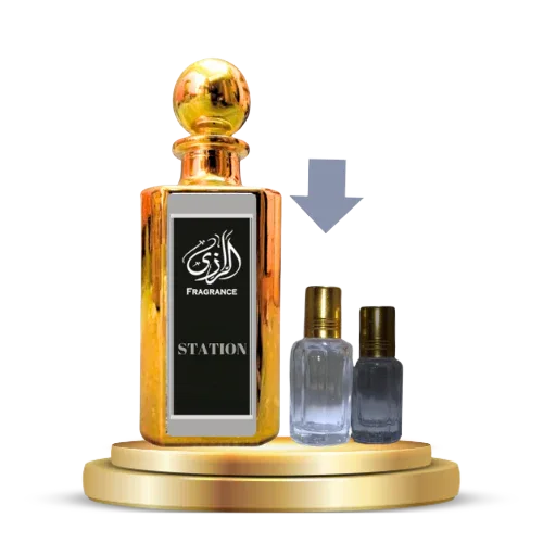 Station Attar for Men – Fresh Aquatic Aromatic Arabic Attar - Al-Razi