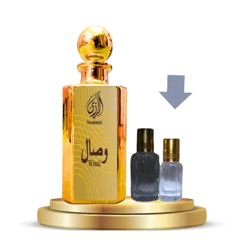 Wisal Inspired Attar by Alrazi Rose Jasmine Musk Arabic Attar Pakistan