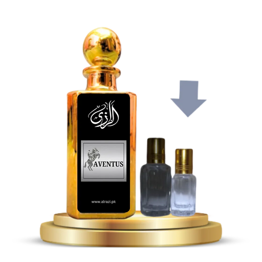 Aventus Attar for Men – Fresh Woody Fruity Arabic Attar - Al-Razi