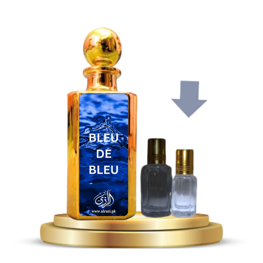 Bleu de Bleu Attar for Men – Fresh Woody Citrus Arabic Attar - Al-Razi