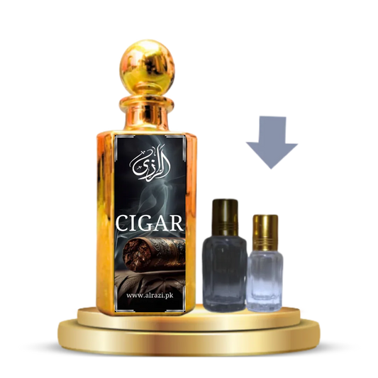 Cigar Attar for Men – Smoky Woody Arabic Attar - Al-Razi