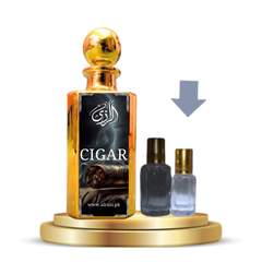 Cigar Attar for Men – Smoky Woody Arabic Attar - Al-Razi