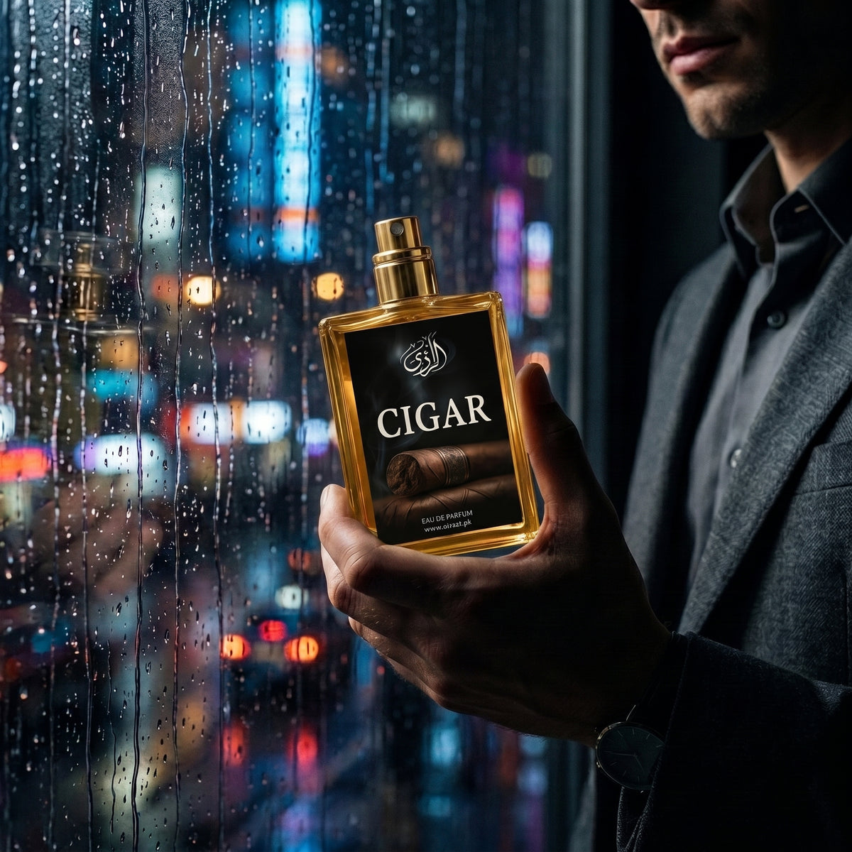 Cigar Perfume For men . The Ultimate smokey note that is hard to forget