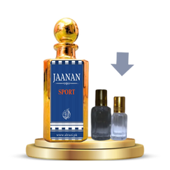Jaanan Sport Attar for Men – Fresh Sporty Aquatic Arabic Attar - Al-Razi