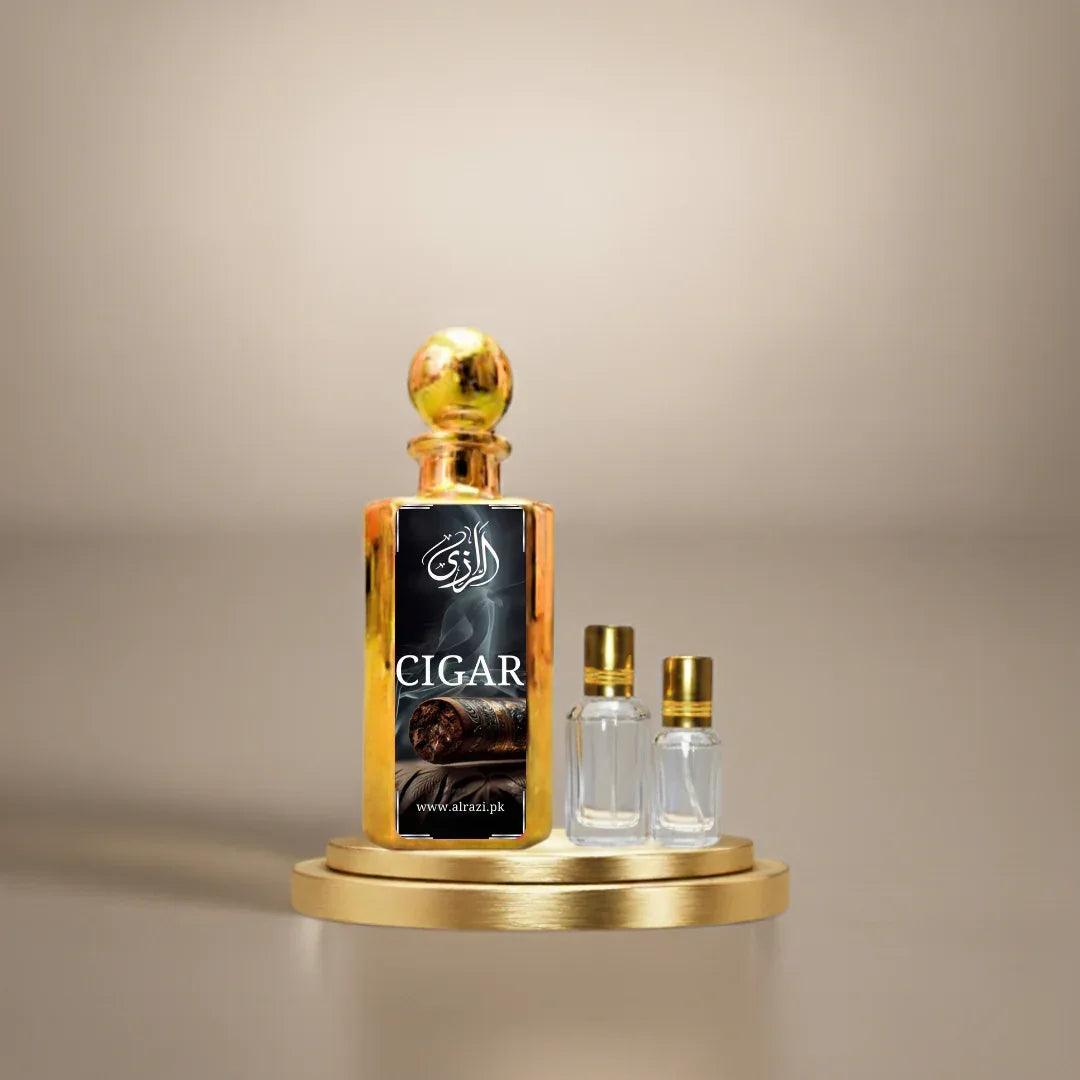 Cigar Attar for Men – Smoky Woody Arabic Attar - Al-Razi
