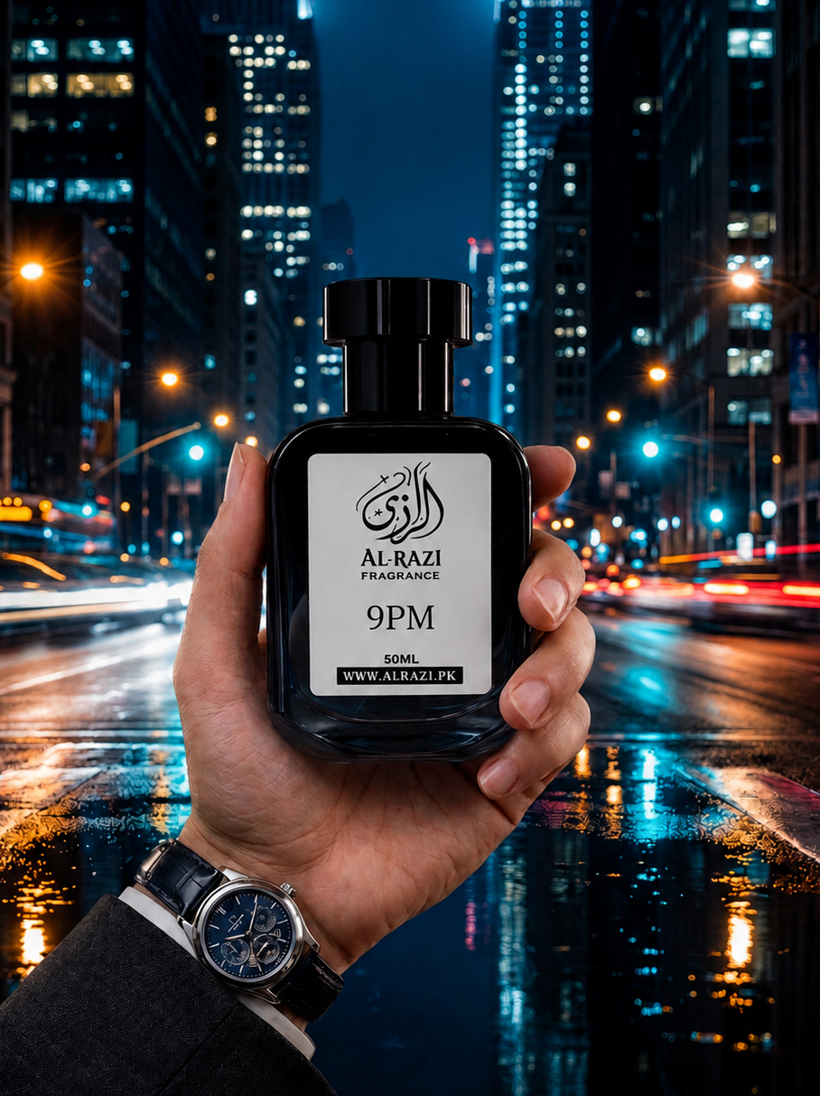 9PM Perfume for Men in Pakistan – Al-Razi Long Lasting Fragrance
