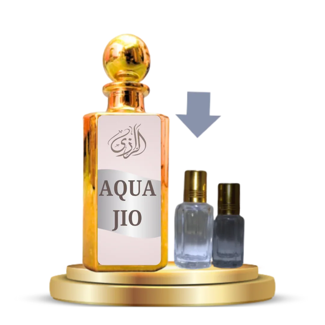Aqua Jio Attar for Men – Fresh Aquatic Citrus Arabic Attar - Al-Razi