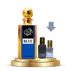 Blue Attar for Men – Fresh Aquatic Woody Arabic Attar - Al-Razi