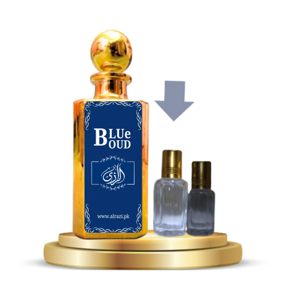 100% Halal and Skin-Safe Blue Oud Attar – Alcohol-free premium men's fragrance Pakistan.