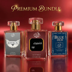 Premium Bundle 2 – Envict, Kashmiri Oudh & Blue Oudh Perfume Set - Al-Razi
