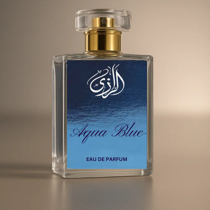 Aqua Blue perfume bottle – best Cool Water alternative for men in Pakistan, fresh aquatic fragrance 50ml