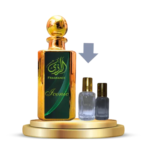 Iconic Attar for Men – Fresh Aquatic Arabic Attar - Al-Razi