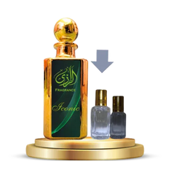 Iconic Attar for Men – Fresh Aquatic Arabic Attar - Al-Razi