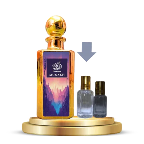 Munakh Attar for Men – Fresh Citrus Aromatic Arabic Attar - Al-Razi