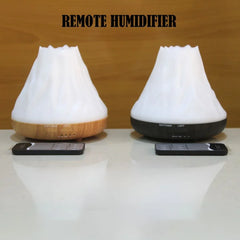 Volcano Shaped Remote Humidifier – Aromatherapy Air Humidifier - Al-Razi