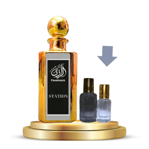Station Attar for Men – Fresh Aquatic Aromatic Arabic Attar - Al-Razi