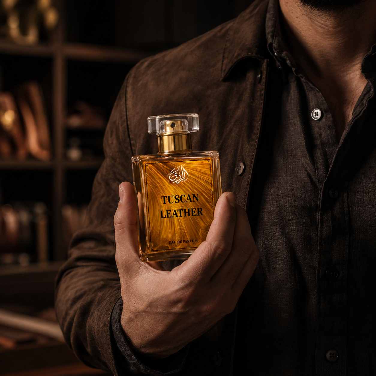 Tuscan Leather Perfume for Men Tom Ford Tuscan Leather impression rich leather woody fragrance in Pakistan