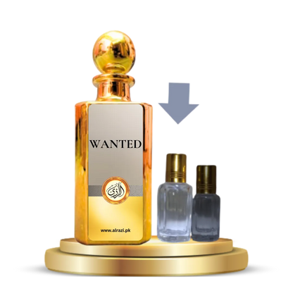 Alrazi Wanted Arabic Attar for Men long lasting masculine scent