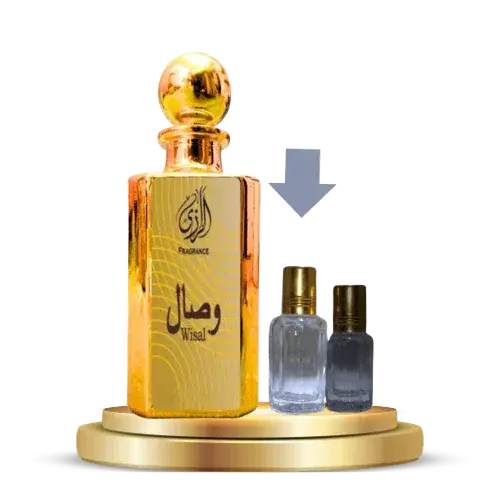 Alrazi Wisal Attar 6ml Bottle Floral Musky Oriental Fragrance Oil Pakistan