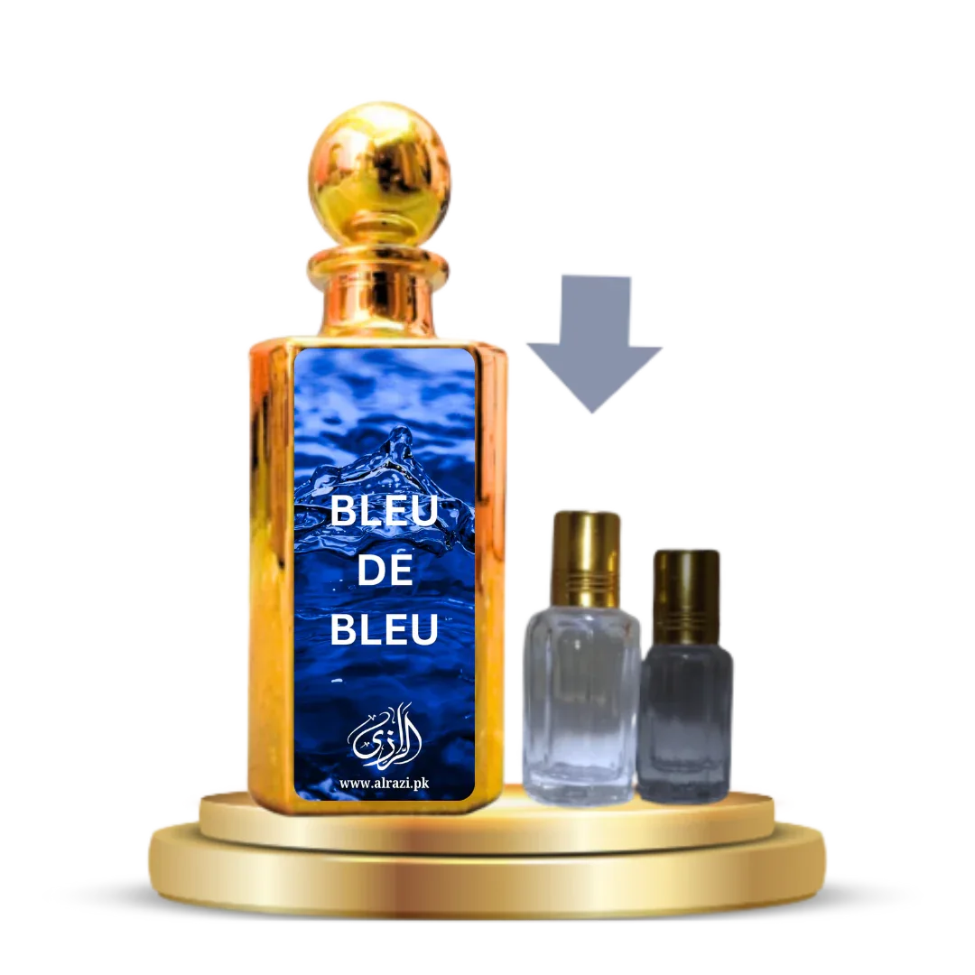 Bleu de Bleu Attar for Men – Fresh Woody Citrus Arabic Attar - Al-Razi