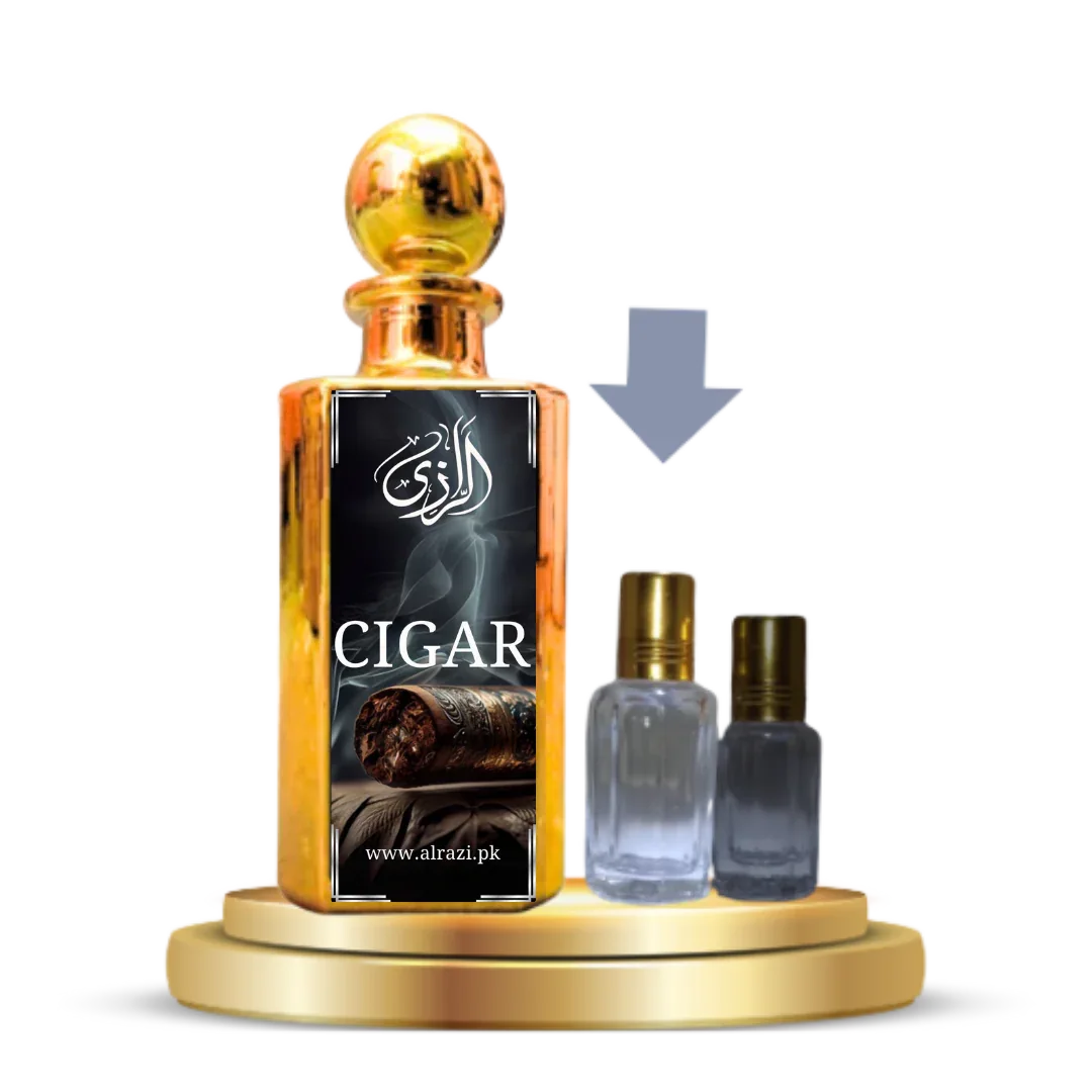 Cigar Attar for Men – Smoky Woody Arabic Attar - Al-Razi