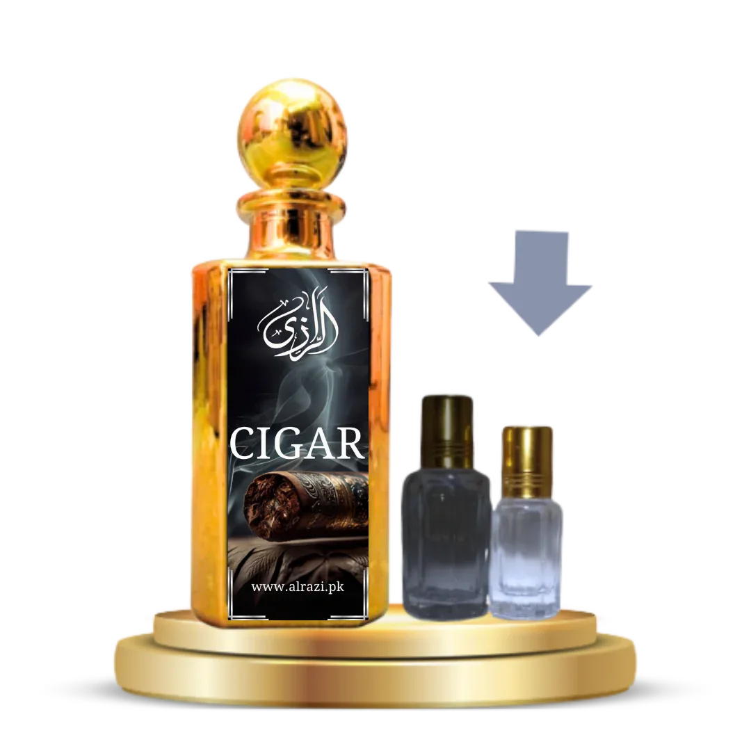Cigar Attar for Men – Smoky Woody Arabic Attar - Al-Razi